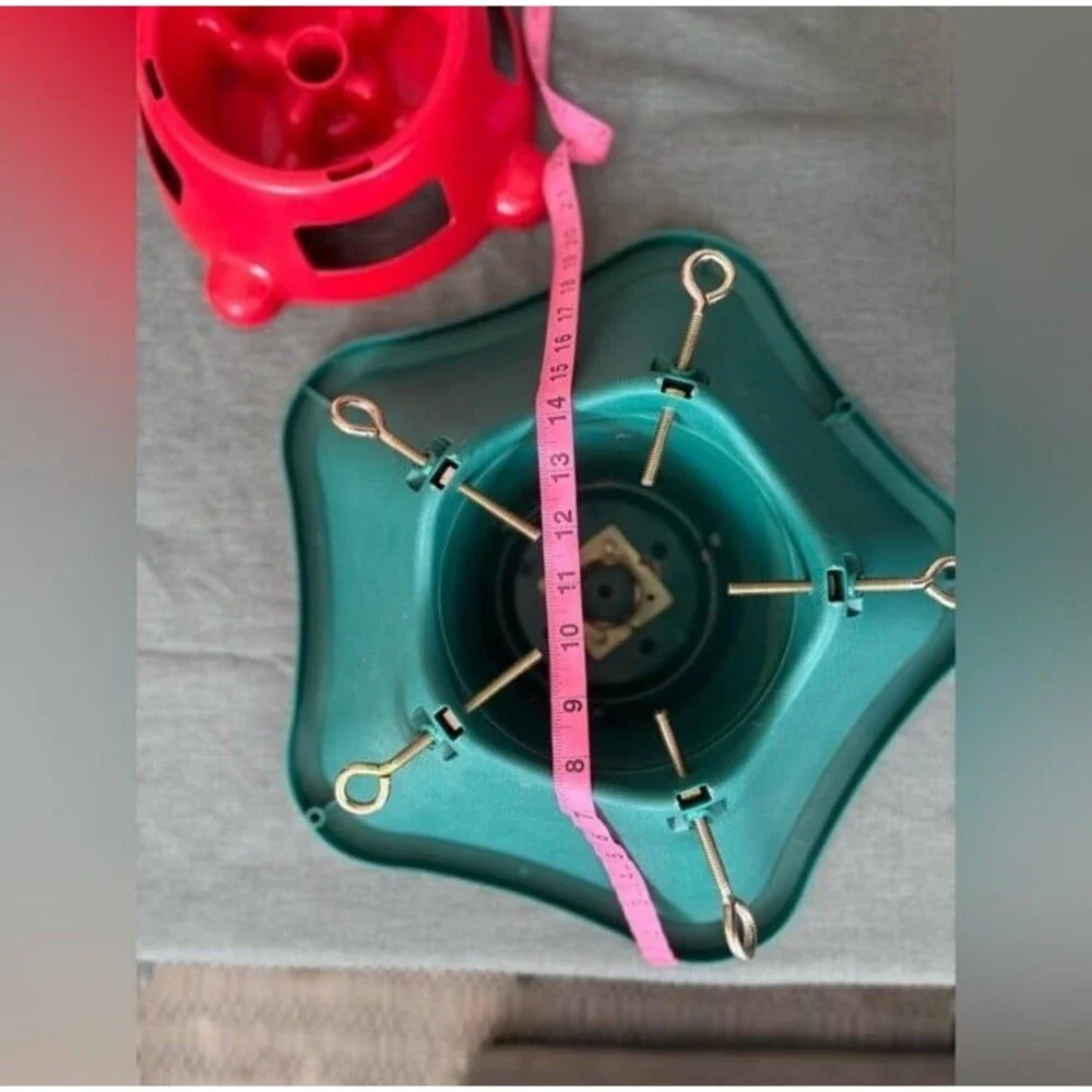 Green & Red Christmas Tree stands